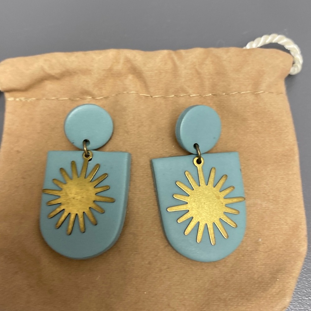 starburst earrings